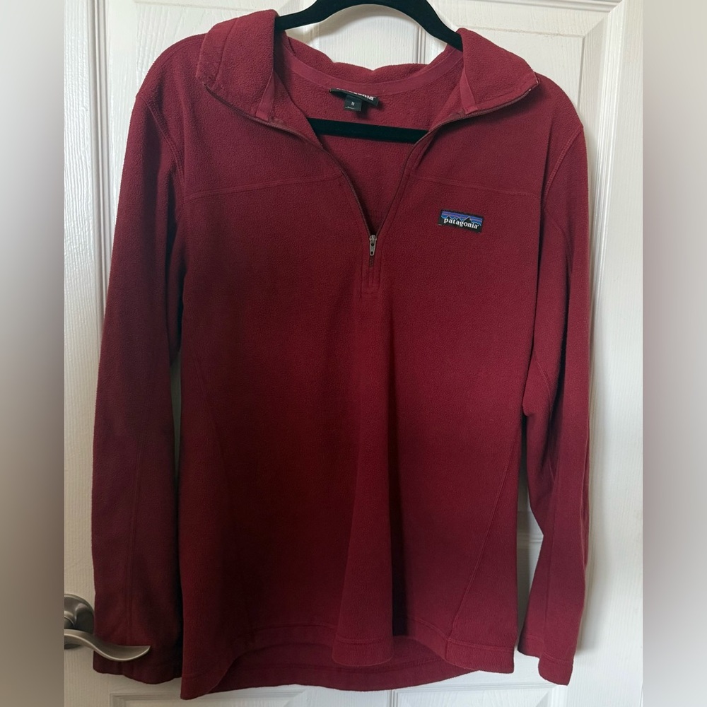 Patagonia Micro D® 1/4 Zip Fleece Pullover Men’s Size Medium Cozy Lightweight